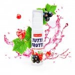 Съедобная смазка-гель Tutti Frutti OraLove со вкусом Свежей смородины - 30 гр