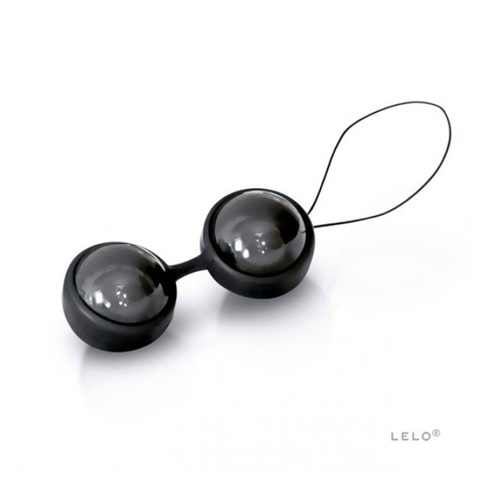 Вагинальные шарики премиального качества LELO Luna Beads Noir - чёрные Вагинальные шарики премиального качества LELO Luna Beads Noir - чёрные