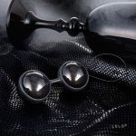 Вагинальные шарики премиального качества LELO Luna Beads Noir - чёрные Вагинальные шарики премиального качества LELO Luna Beads Noir - чёрные