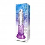 Гибкий фаллоимитатор EROWOMAN с присоской - прозрачно-фиолетовый - 18 см Гибкий фаллоимитатор EROWOMAN с присоской - прозрачно-фиолетовый - 18 см