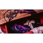 Вибромассажер Wand Cassi с шаровидной головкой и волнистым стволом - фиолетовый - 21 см Вибромассажер Wand Cassi с шаровидной головкой и волнистым стволом - фиолетовый - 21 см
