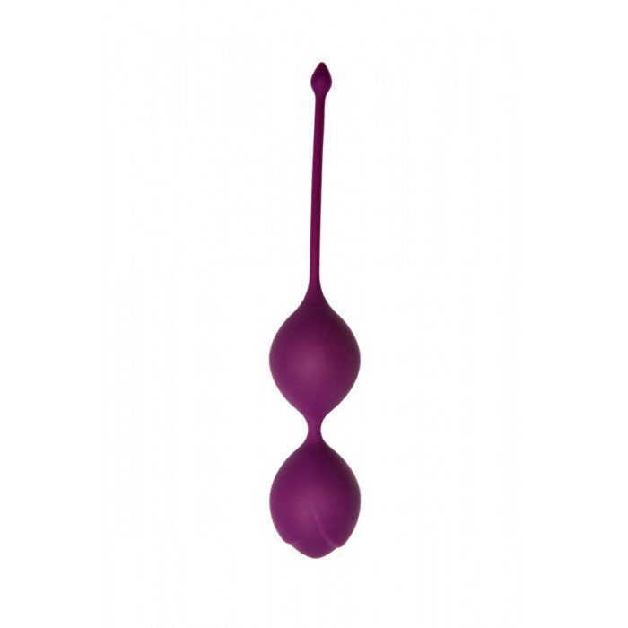 Вагинальные шарики Кегеля со смещенным центом тяжести Le Frivole Delta - фиолетовые