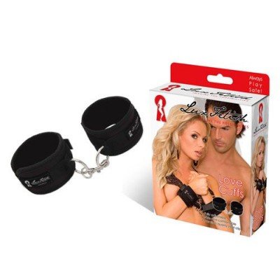 Универсальные фиксаторы для рук или ног LUX FETISH - чёрные