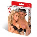 Универсальные фиксаторы для рук или ног LUX FETISH - чёрные Универсальные фиксаторы для рук или ног LUX FETISH - чёрные
