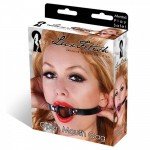 Кляп с кольцом Lux Fetish - черный