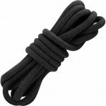 Веревка для связывания Bondage Rope хлопковая - чёрная - 3 м