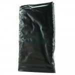 Черная виниловая ткань-простынь для эротических игр - 180 см х 220 см