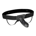 Полый мужской страпон с вибрацией Unisex Vibrating Hollow Strap-On Dildo - чёрный - 14 см Полый мужской страпон с вибрацией Unisex Vibrating Hollow Strap-On Dildo - чёрный - 14 см