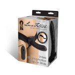 Полый мужской страпон с вибрацией Unisex Vibrating Hollow Strap-On Dildo - чёрный - 14 см Полый мужской страпон с вибрацией Unisex Vibrating Hollow Strap-On Dildo - чёрный - 14 см