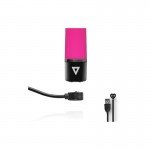 Силиконовый мини вибратор для точки G Lil' Gspot Vibe - розовый - 13 см