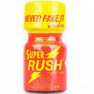 Попперс Super Rush Red мягкий и мощный с быстрым действием - 10 мл