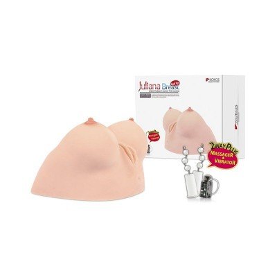 Мастурбатор грудь вагина KOKOS Juliana Breast+ с вибрацией