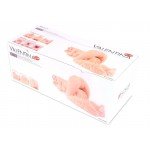 Мастурбатор мини-кукла в виде девушки KOKOS Valentina+ DL с тремя любовными отверстиями, вибрацией и двойным слоем материала - телесный - 50 см Мастурбатор мини-кукла в виде девушки KOKOS Valentina+ DL с тремя любовными отверстиями, вибрацией и двойным слоем материала - телесный - 50 см