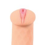 Суперреалистичный мастурбатор-вагина Kokos Elegance 007D с двойным слоем материала - телесный - 16 см