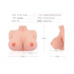 Торс (груди) мастурбатор в натуральную величину Bouncing Series TITTIES F Cup - телесный - 26 см Торс (груди) мастурбатор в натуральную величину Bouncing Series TITTIES F Cup - телесный - 26 см