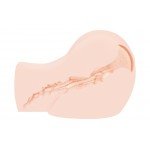 Мастурбатор полуторс вагина KOKOS Ella с анатомическим строением - телесный - 14 см