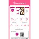 Мощное виброяйцо Magic Motion - Magic Vini с возможностью управления через смартфон - розово-белое Мощное виброяйцо Magic Motion - Magic Vini с возможностью управления через смартфон - розово-белое