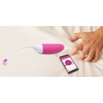 Мощное виброяйцо Magic Motion - Magic Vini с возможностью управления через смартфон - розово-белое Мощное виброяйцо Magic Motion - Magic Vini с возможностью управления через смартфон - розово-белое
