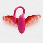 Виброяйцо и тренажёр Кегеля с управлением через смартфон Magic Motion Flamingo - розовое