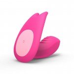 Вагинально-клиторальный стимулятор Magic Motion Eidolon с возможностью управления через смартфон - розовый