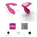 Вагинально-клиторальный стимулятор Magic Motion Eidolon с возможностью управления через смартфон - розовый Вагинально-клиторальный стимулятор Magic Motion Eidolon с возможностью управления через смартфон - розовый