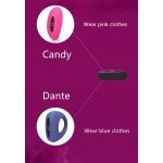 Набор для двоих Magic Motion - клиторальный стимулятор Candy и виброкольцо Dante работающие через приложение