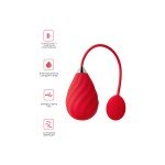 Виброяйцо Magic Motion - Sundae c возможностью управления со смартфона - красное Виброяйцо Magic Motion - Sundae c возможностью управления со смартфона - красное