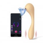 Вакуумно-волновой стимулятор клитора с гибким вагинальным вибратором Magic Motion Bobi с управлением со смартфона - жёлтый - 20,5 см Вакуумно-волновой стимулятор клитора с гибким вагинальным вибратором Magic Motion Bobi с управлением со смартфона - жёлтый - 20,5 см