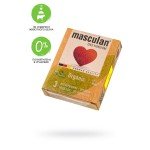 Экологически чистые латексные утонченные 0,05 мм презервативы Masculan Organic - 3 шт Экологически чистые латексные утонченные 0,05 мм презервативы Masculan Organic - 3 шт