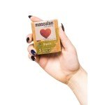 Экологически чистые латексные утонченные 0,05 мм презервативы Masculan Organic - 3 шт Экологически чистые латексные утонченные 0,05 мм презервативы Masculan Organic - 3 шт
