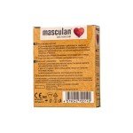 Экологически чистые латексные утонченные 0,05 мм презервативы Masculan Organic - 3 шт Экологически чистые латексные утонченные 0,05 мм презервативы Masculan Organic - 3 шт