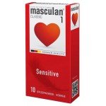 Презервативы латексные Masculan Sensitive Plus - Нежные - для сохранение естественных ощущений - 10 шт Презервативы латексные Masculan Sensitive Plus - Нежные - для сохранение естественных ощущений - 10 шт