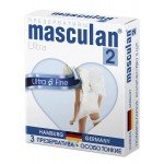Презервативы латексные особо тонкие 0,05 мм Masculan Ultra 2 - Ultra Fine - 3 шт
