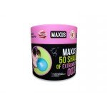 Латексные экстремально тонкие презервативы 0,03 мм в тубусе + кейс MAXUS SO MUCH SEX 003 - 50 шт
