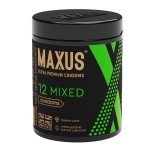 Латексные презервативы с железным кейсом микс-набор MAXUS Mixed X-Edition - 12 шт Латексные презервативы с железным кейсом микс-набор MAXUS Mixed X-Edition - 12 шт