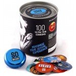 Латексные ультратонкие презервативы 0,05 мм в тубусе + кейс MAXUS SO MUCH SEX Ultra thin - 100 шт Латексные ультратонкие презервативы 0,05 мм в тубусе + кейс MAXUS SO MUCH SEX Ultra thin - 100 шт