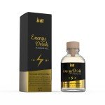 Гель для интимных ласк и массажа Intt Energy Drink с согревающим эффектом - Энергетик - 30 мл Гель для интимных ласк и массажа Intt Energy Drink с согревающим эффектом - Энергетик - 30 мл