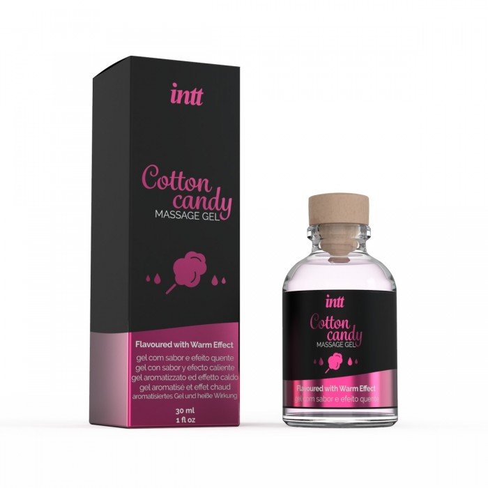Гель для интимных ласк и массажа Intt Cotton Candy с согревающим эффектом - Сахарная вата - 30 мл Гель для интимных ласк и массажа Intt Cotton Candy с согревающим эффектом - Сахарная вата - 30 мл