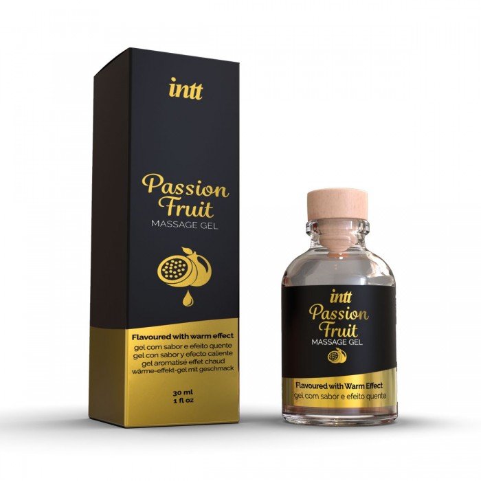 Гель для интимных ласк и массажа Intt Passion Fruit с согревающим эффектом - Маракуйя - 30 мл Гель для интимных ласк и массажа Intt Passion Fruit с согревающим эффектом - Маракуйя - 30 мл