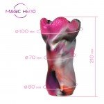 Фантастический эластичный и упругий мастурбатор Magic Hero млечный путь - 21 см Фантастический эластичный и упругий мастурбатор Magic Hero млечный путь - 21 см
