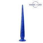 Гибкий и длинный анальный стимулятор для очень глубокой и интенсивной стимуляции Magic Hero - фиолетовый - 31,5 см