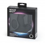 Вибро-массажер простаты и G-точки с выносным пультом Nexus Max 20 - чёрный - 14,2 см
