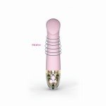 Элегантный вибратор для зоны G и клитора MyStim Right on Ron - розовый - 16,5 см