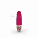 Классический вибратор MyStim Sleak Freak для вагинальной и клиторальной стимуляции - розовый - 14 см