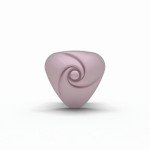 Оригинальный вибромассажер MyStim Heart's Desire для стимуляции клитора и вульвы - розовый