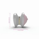 Оригинальный вибромассажер MyStim Heart's Desire для стимуляции клитора и вульвы - розовый