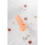Насадка на фаллос открытого типа с усиками и отверстием для мошонки Nude Sleeve - размер S - телесная - 10 см Насадка на фаллос открытого типа с усиками и отверстием для мошонки Nude Sleeve - размер S - телесная - 10 см