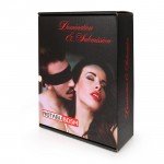 Набор БДСМ-аксессуаров для секс-игр в подневолье NoTabu Domination and Submission - 10 предметов - серебряный Набор БДСМ-аксессуаров для секс-игр в подневолье NoTabu Domination and Submission - 10 предметов - серебряный