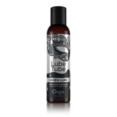 Интимная смазка-гель на водной основе Orgie Lube Tube Semen Lube имитация спермы - 150 мл