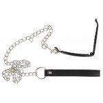 Зажим для половых губ Bad Kitty Pussy Clamp с поводком - 85 см Зажим для половых губ Bad Kitty Pussy Clamp с поводком - 85 см
